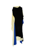 Loewe Colorblock Viscose Dress — Black