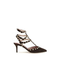 Valentino Garavani Rockstud Heel — Brown