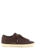 Golden Goose Hammered Cowhide Sneaker — Bordeaux