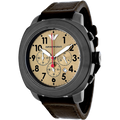 Armani Chronograph Watch — Brown