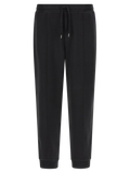 Brunello Cucinelli Tapered Cotton-Blend Joggers — Black