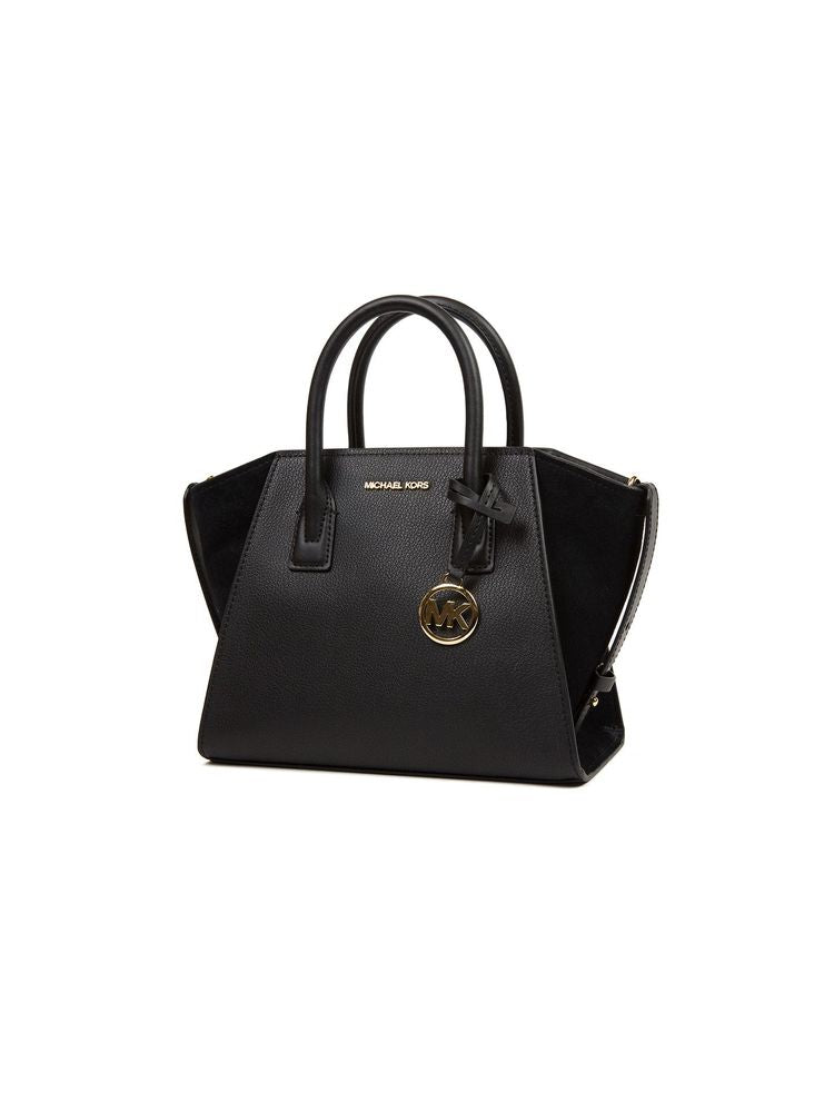 Michael Kors Avril Top Handle Bag — Black