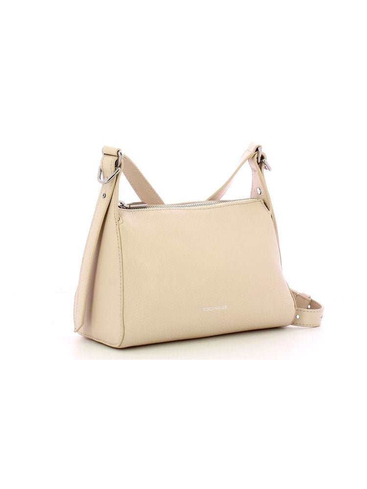 Coccinelle Bishop Mini Crossbody Bag — White