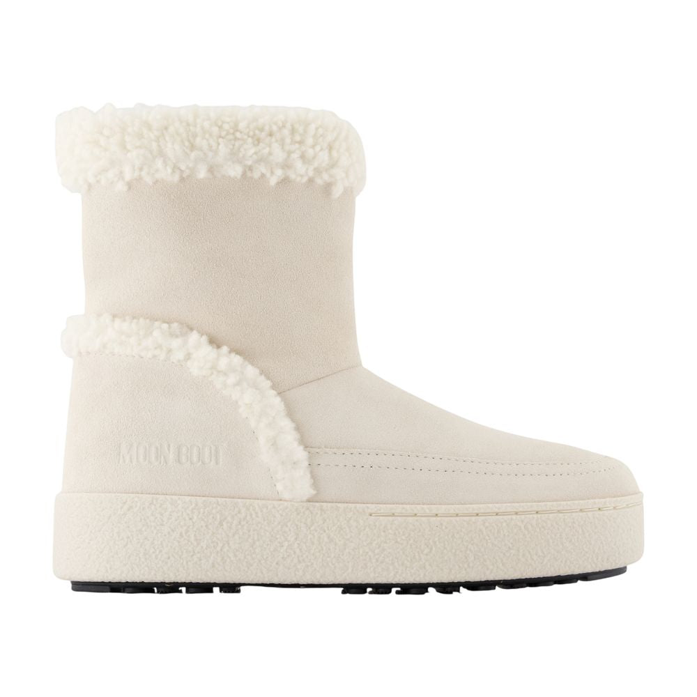 Moon Boot Tina Slipper Boot — White