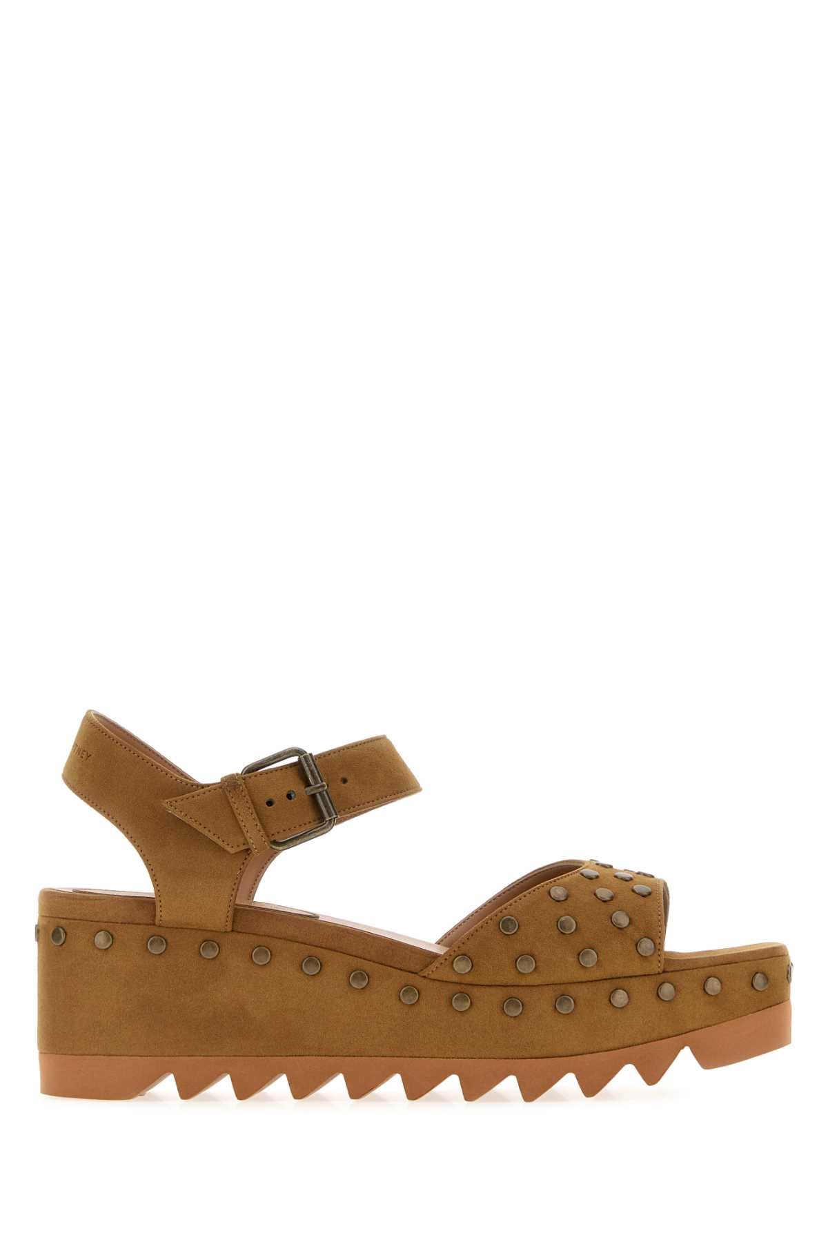 Stella McCartney Elyse Sandals — Brown