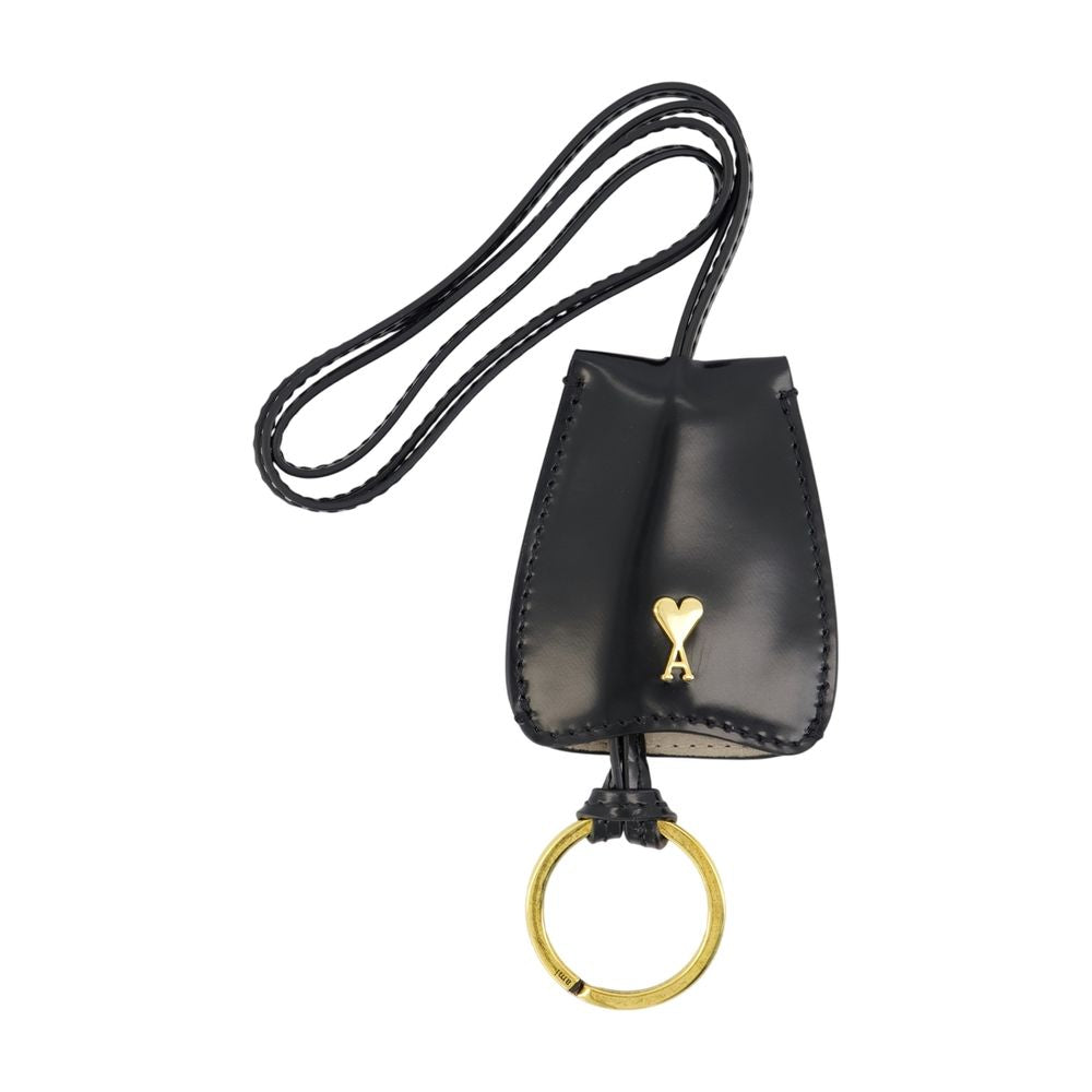 AMI Paris Key Case — Black