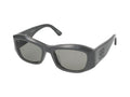 Balenciaga BB0397SA Grey Acetate Sunglasses — Grey