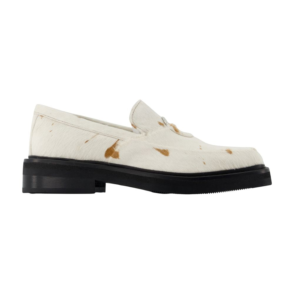 SamsøE SamsøE Calf Hair Loafer Loafer — Beige
