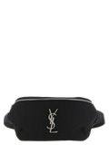 Saint Laurent Lamb Leather Belt Bag — Black