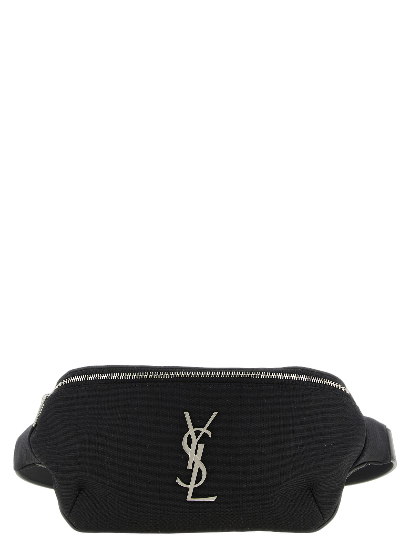 Saint Laurent Lamb Leather Belt Bag — Black