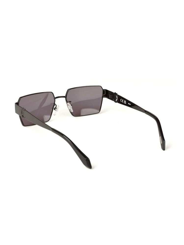 Gafas de sol rectangulares de metal Just Cavalli SJC153 - Negras