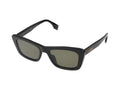 Maison Fendi FE40185I Black Rectangular Sunglasses — Black