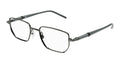 Montblanc MB0347O Metal Rectangle Frame Eyeglasses — Grey