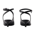 Alexander McQueen Punk Heel Sandal — Black