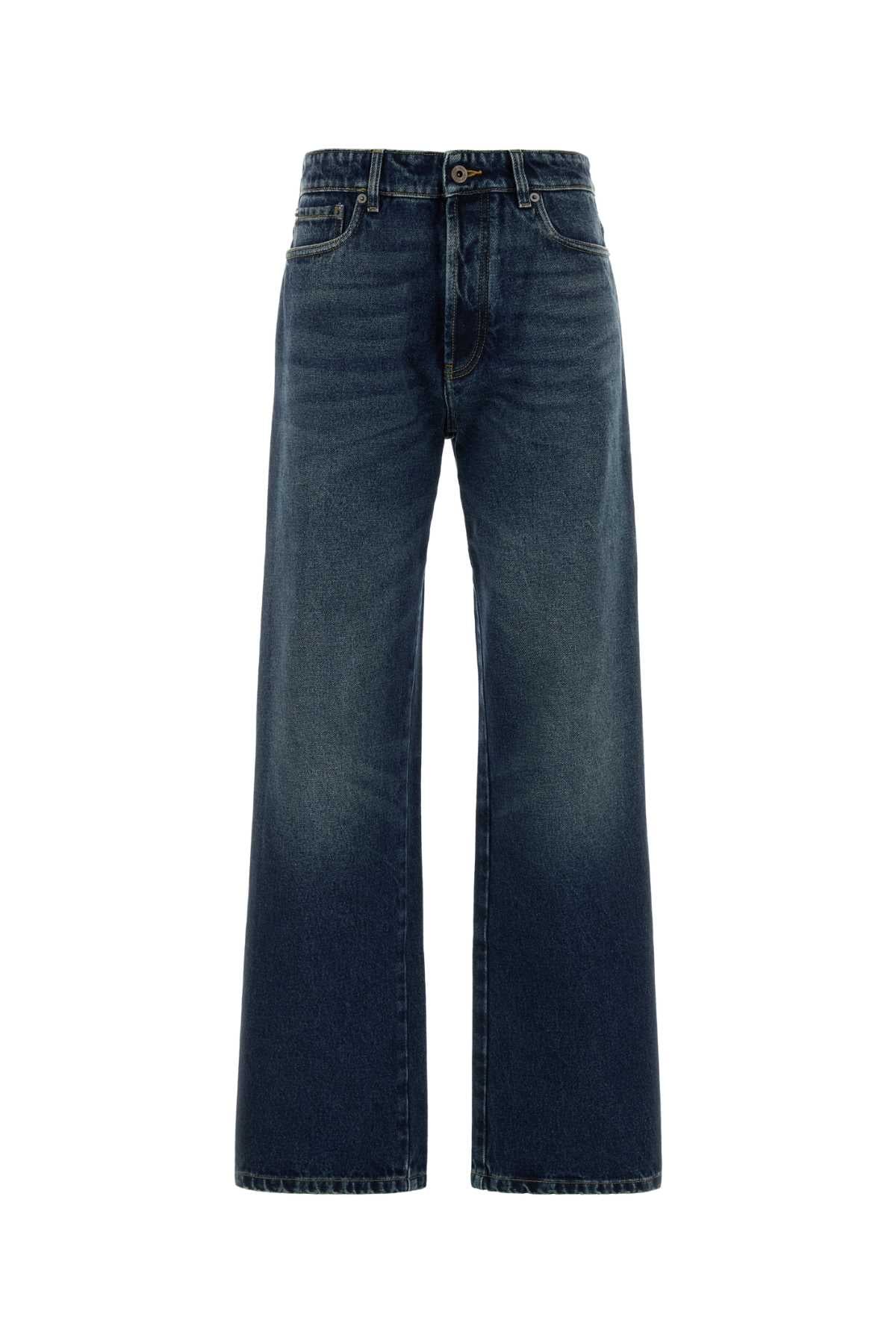 Miu Miu Indigo Denim Jeans — Blue