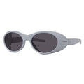 Givenchy GV40065I02A Oval Frame Sunglasses — Gray