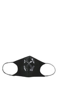 Off-White Logo-Print Face Scarf — Black