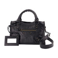 Balenciaga Leather Shoulder Bag — Black