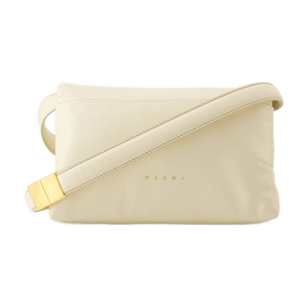 Marni Shoulder Bag — Beige