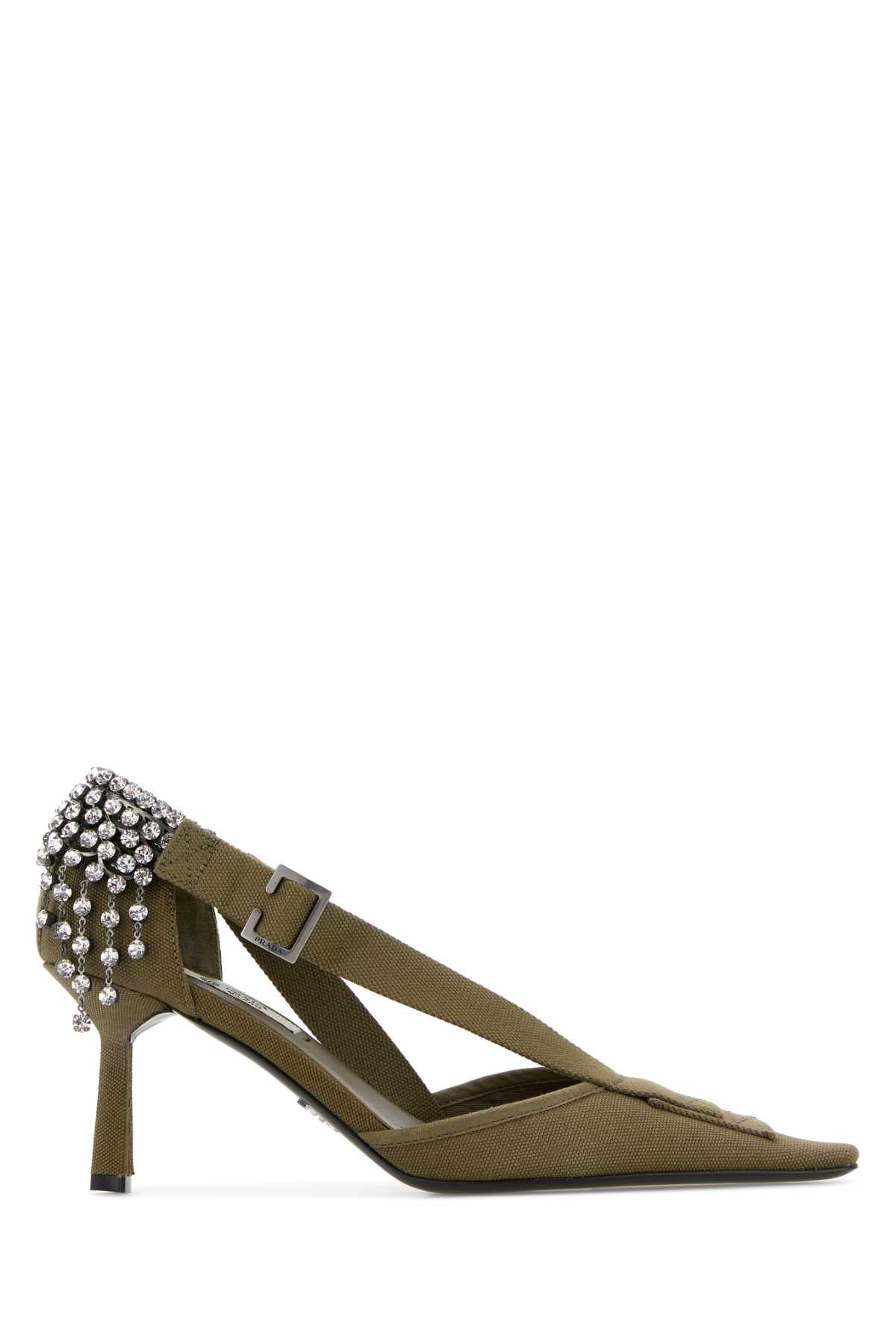 Prada Décolleté Pumps — Green