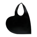 Coperni Heart-Shaped Leather Shoulder Bag — Black