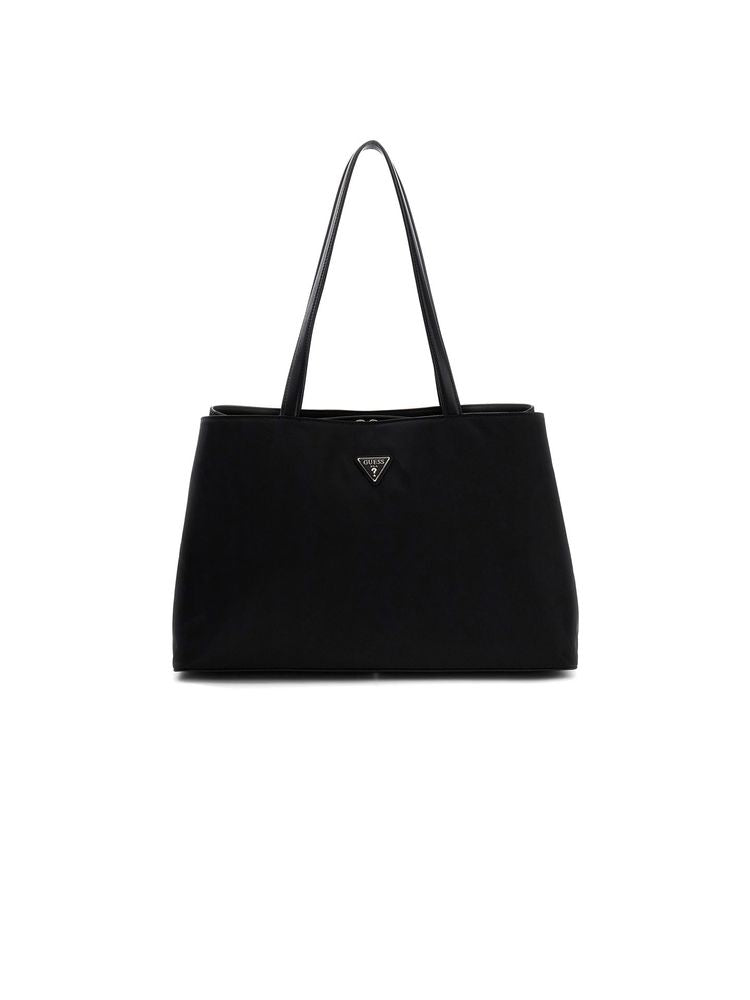Guess Follie Tri Comp Tote Bag — Black
