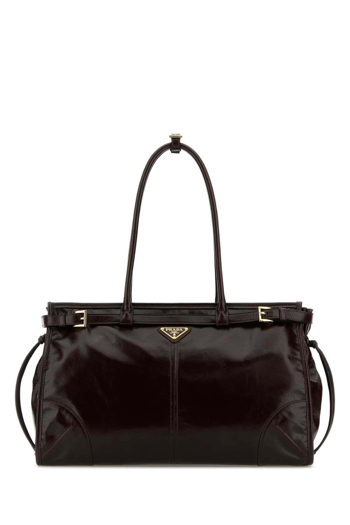 Prada Mano Shoulder Bag — Black