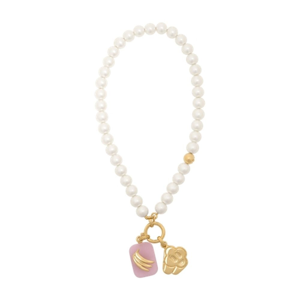 Casablanca Icon Pearl Necklace — White