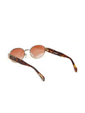 Zadig & Voltaire SZV504 Metal Aviator Sunglasses — Gold