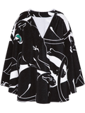 Valentino Garavani Cape — Black