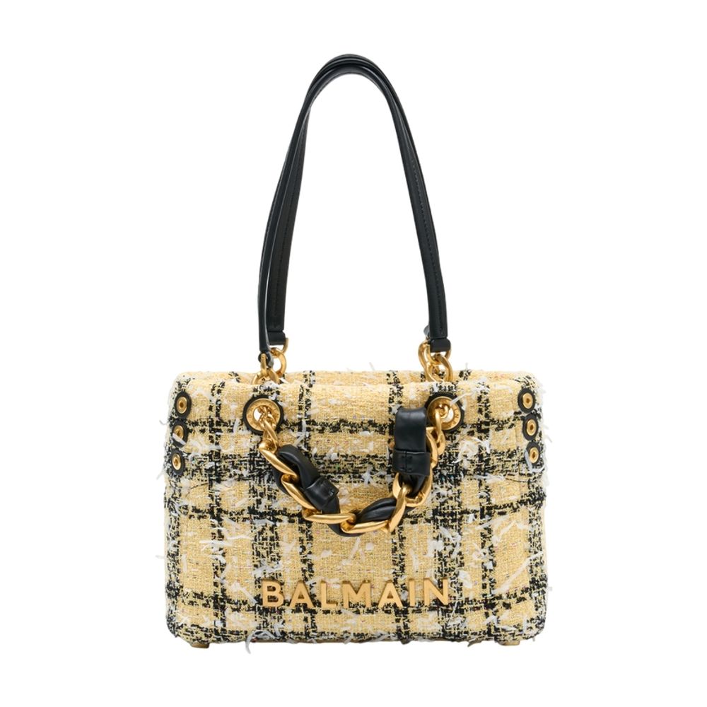 Balmain Shoulder Bag — Yellow