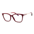 Chopard VCH361S08LA Square Full Rim Eyeglasses — Red