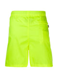 Valentino Vlogo Print Swim Shorts — Yellow