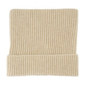 Acne Studios C40426-633 Ribbed Cotton Beanie — Beige