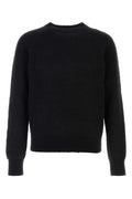 Dries Van Noten Alpaca Blend Sweater — Black