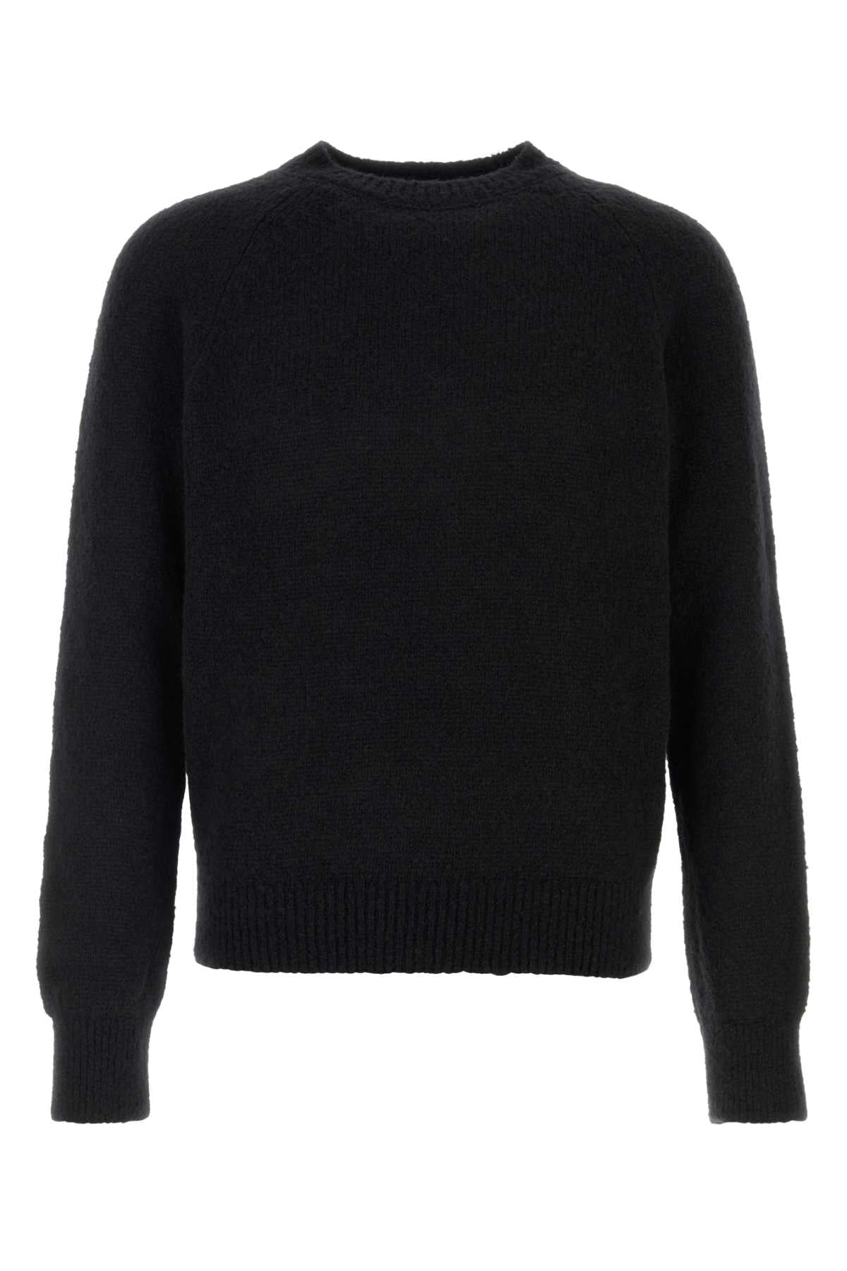 Dries Van Noten Alpaca Blend Sweater — Black