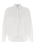 Max Mara Cotton Poplin Blouse — White