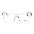 Ferragamo SF2923050 Square Full-Rim Acetate Eyeglasses — Gray