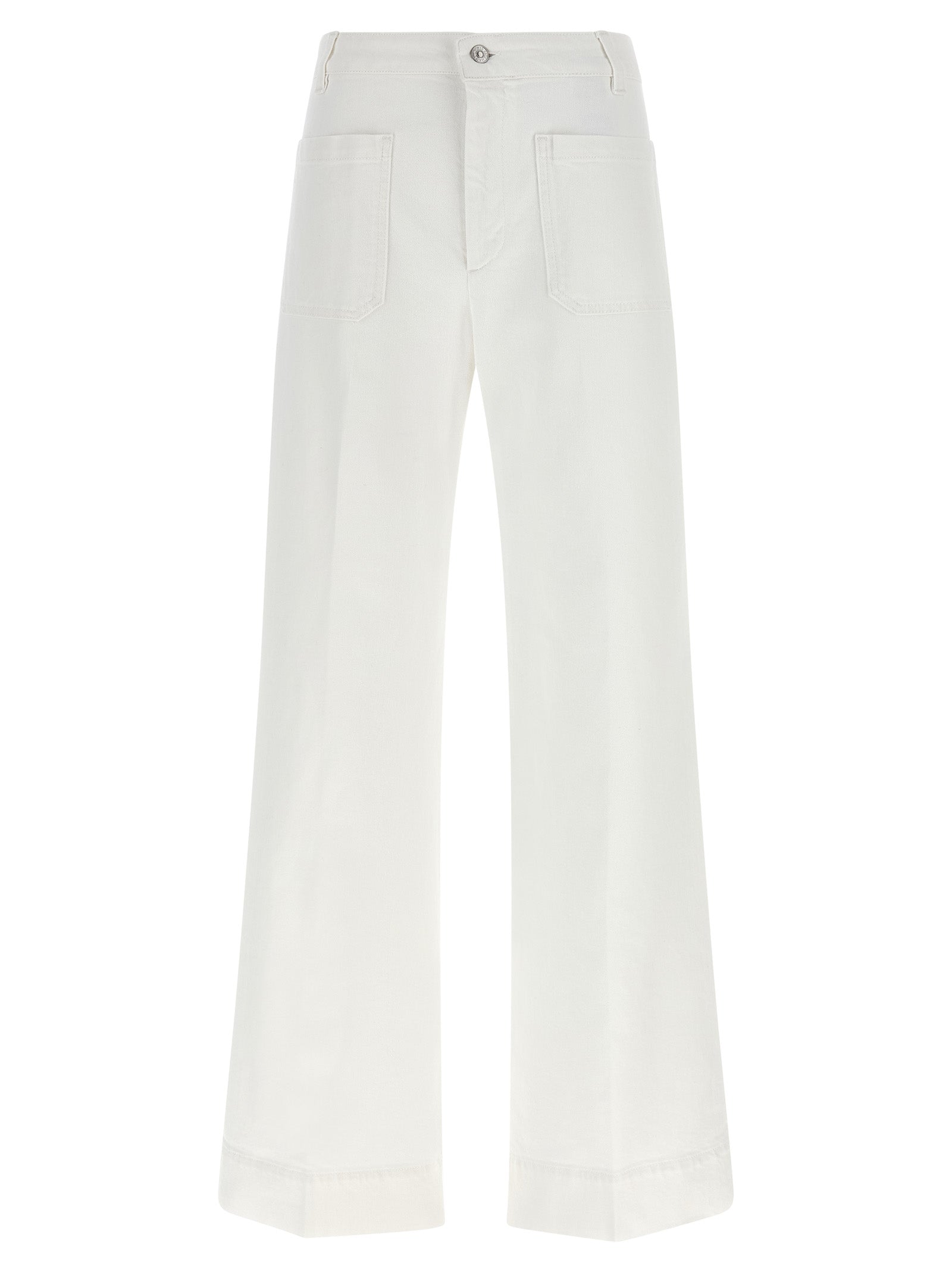 Victoria Beckham Alina Jeans — White