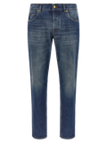 Dolce & Gabbana Straight-Leg Jeans — Blue