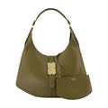 Ganni Kat Shoulder Bag — Khaki