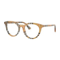 Burberry BE24294163 Striped Acetate Eyeglasses — Brown