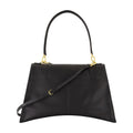 Balenciaga Hourglass Top Handle Bag — Black