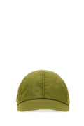 Prada CAPPELLI Re-Nylon Baseball Cap — Green