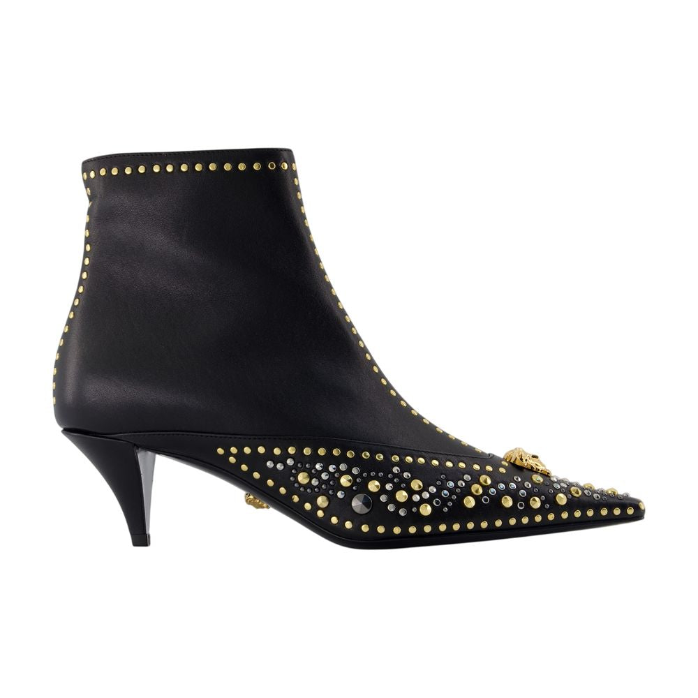 Versace T.55 Ankle Boot — Black