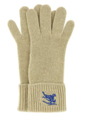Burberry Cashmere Nylon Gloves — Beige
