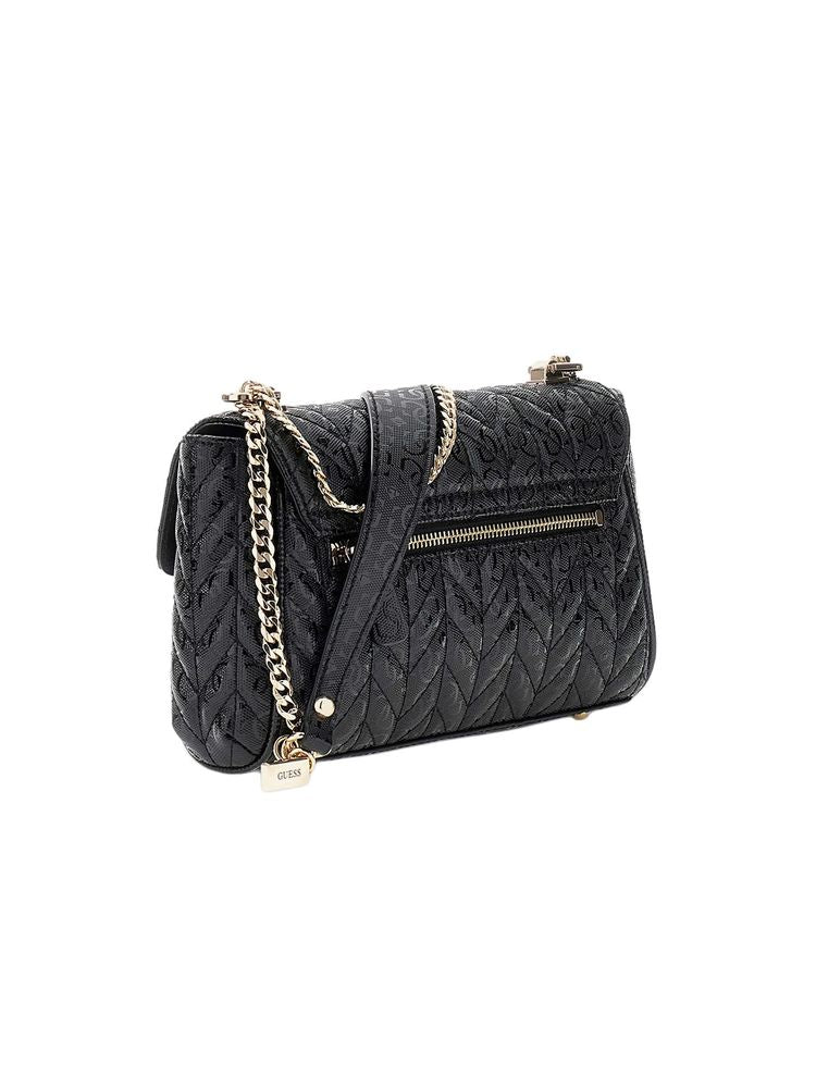Guess Stacey Crossbody Bag — Black