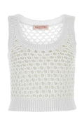 Valentino Garavani Maglia Tank Top — White