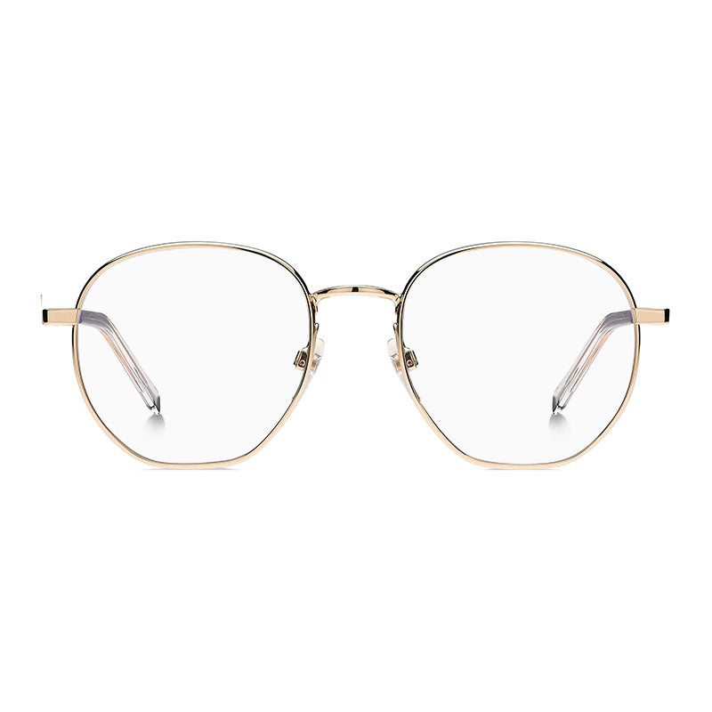 Marc Jacobs Octagonal Metal Frame Eyeglasses — Gold