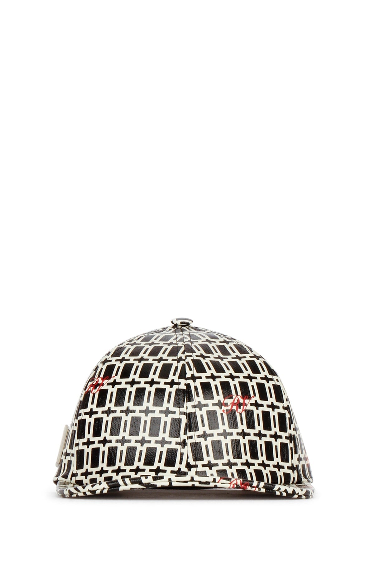 Roger Vivier REWH0020100DAO Geometric Jacquard Bucket Hat — Black